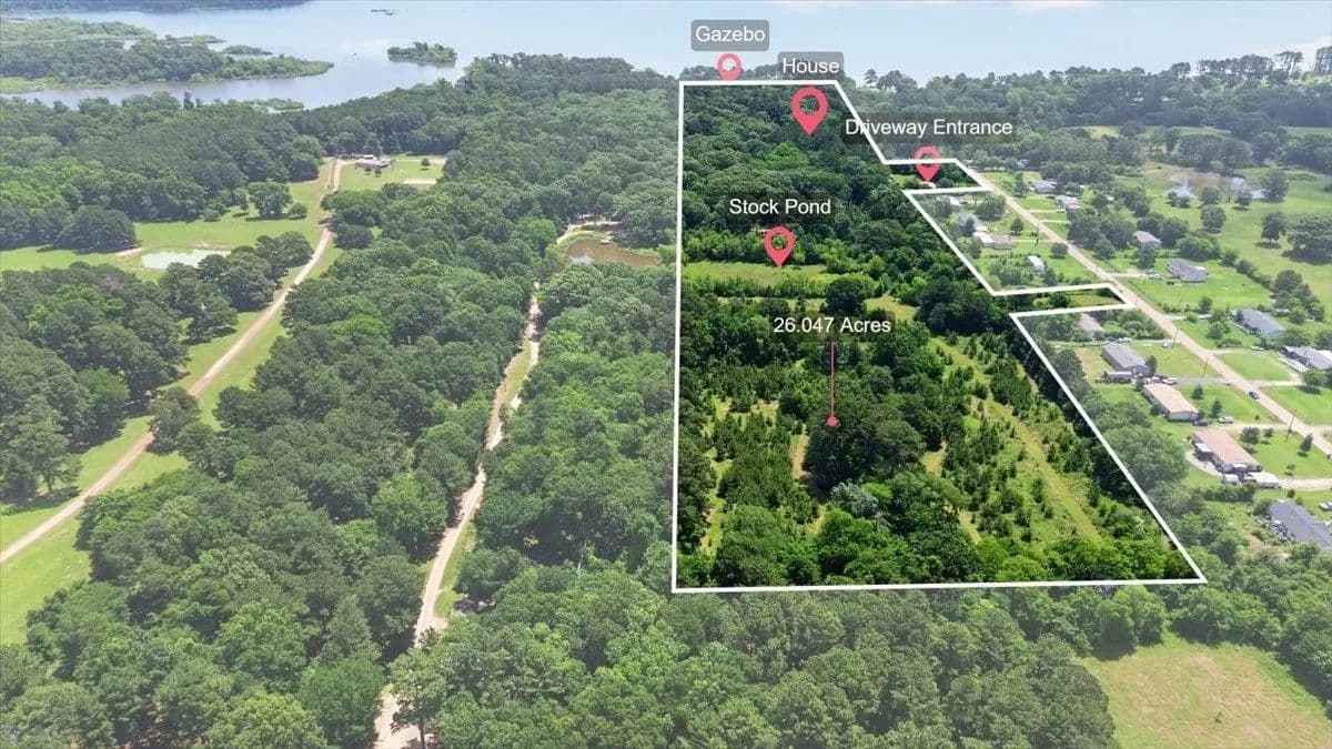 26.05 Acres of Land for Sale in Chandler, Texas - Chandler, Texas, 75758