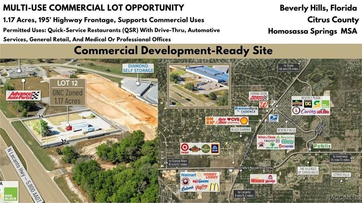 Lots & Land-Other in Beverly Hills - Beverly Hills, Florida, 34465