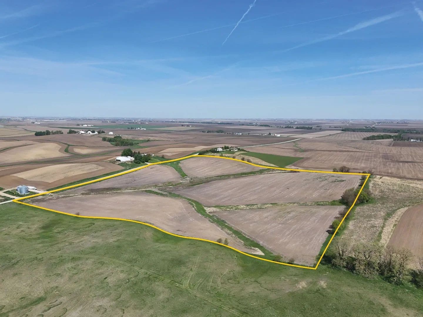 Property from 25th Ave. & Benton-Iowa Rd. - KW - land for sale