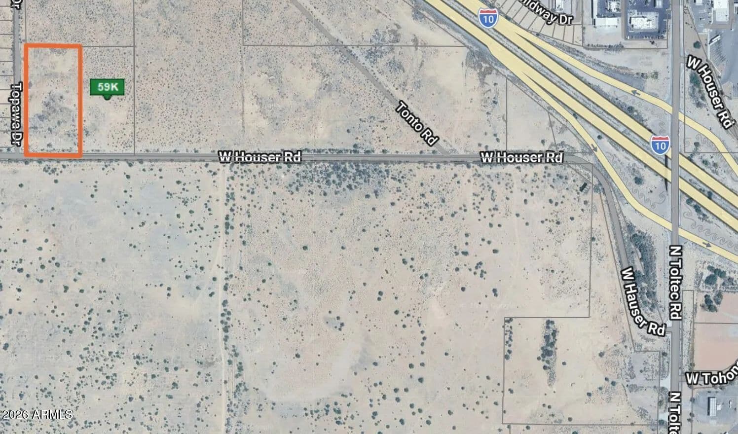 Property from 4360 W HOUSER Road #- - KW - Eloy, Arizona, 85131