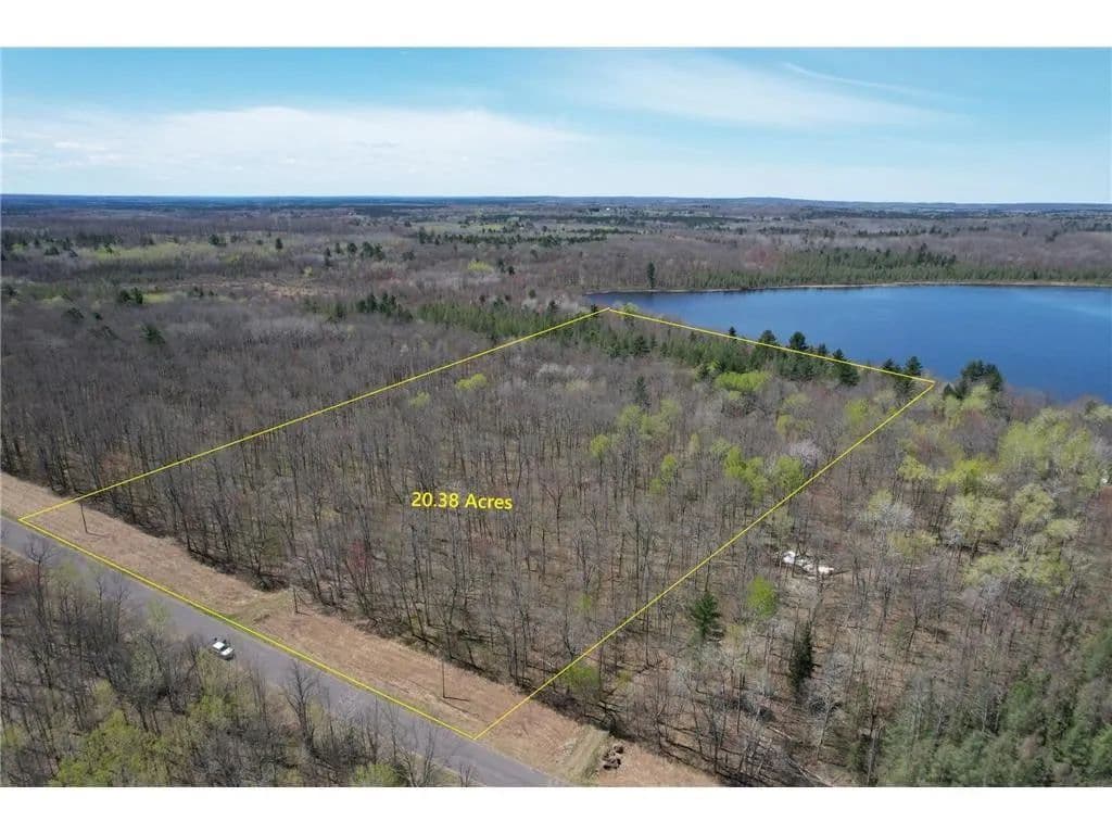 Property from N10439 Tranus Lake Road - KW - Springbrook, Wisconsin, 54875