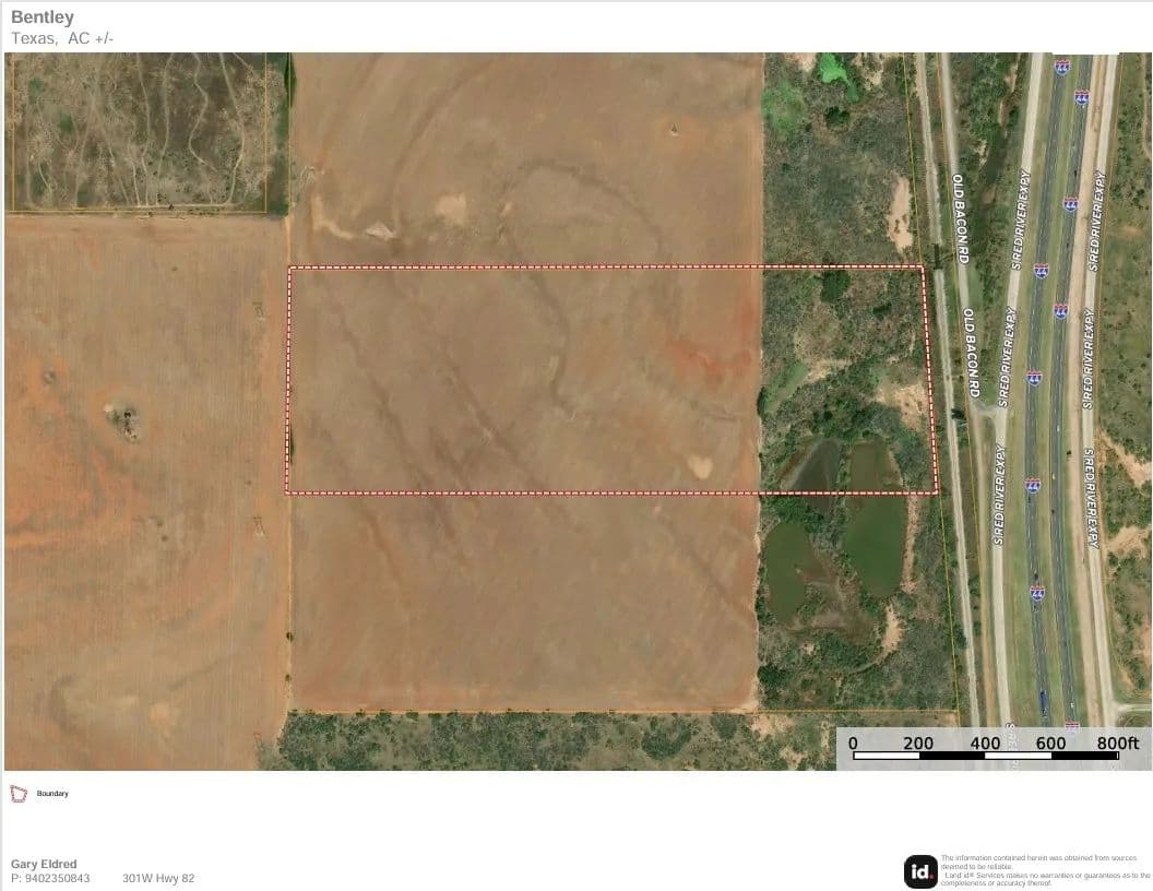30 Acres of Land for Sale in Burkburnett, Texas - Burkburnett, Texas, 76354