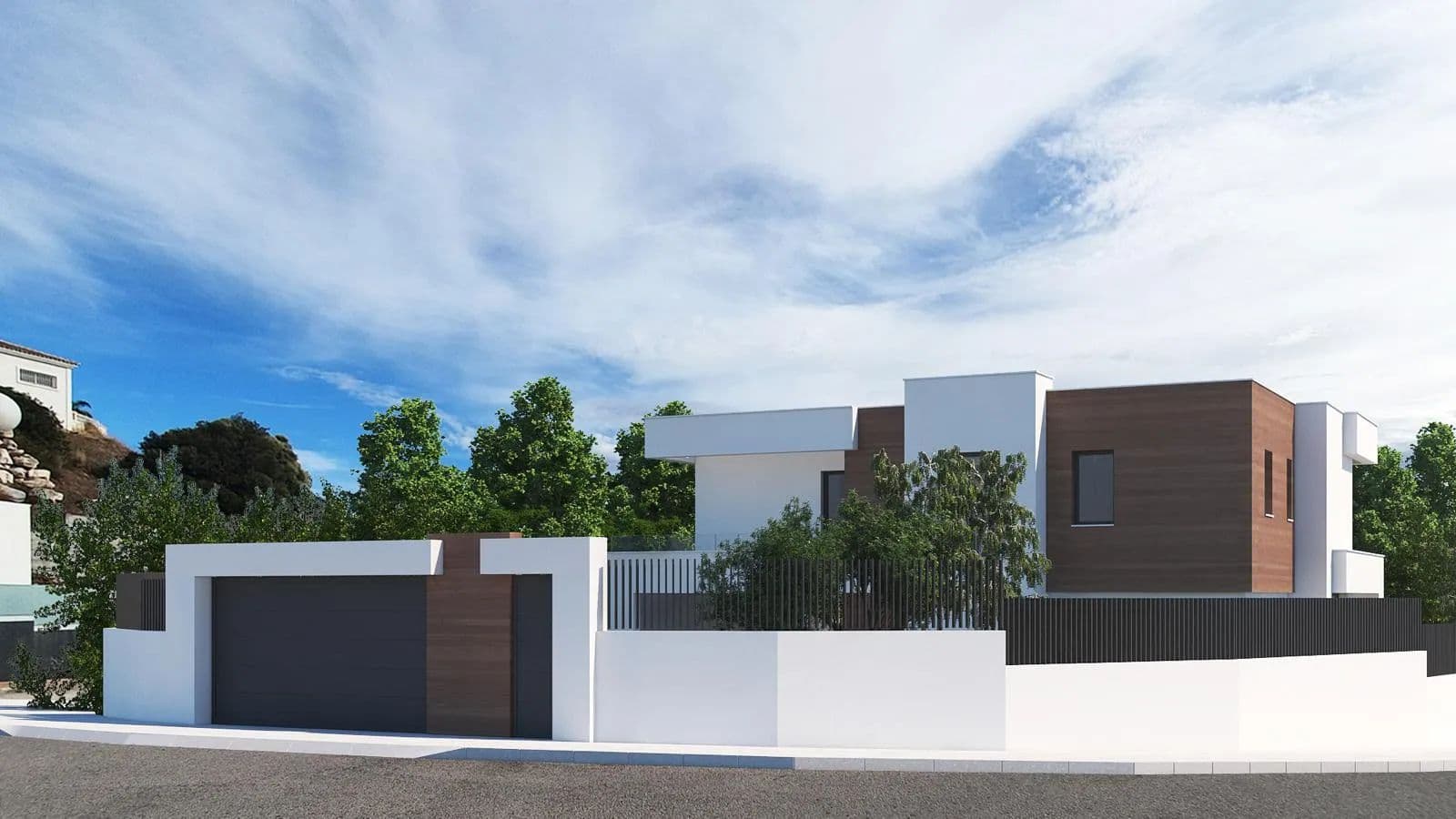 Parcela urbana en venta de 703 m² en Jardines del Águila, Mijas Costa – Proyecto de villa independiente con piscina - land for sale