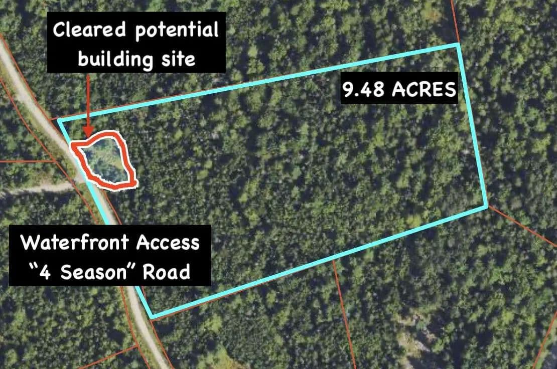 9.48 Acres of Land for Sale in Waltham, ME - Waltham, Maine, 04605