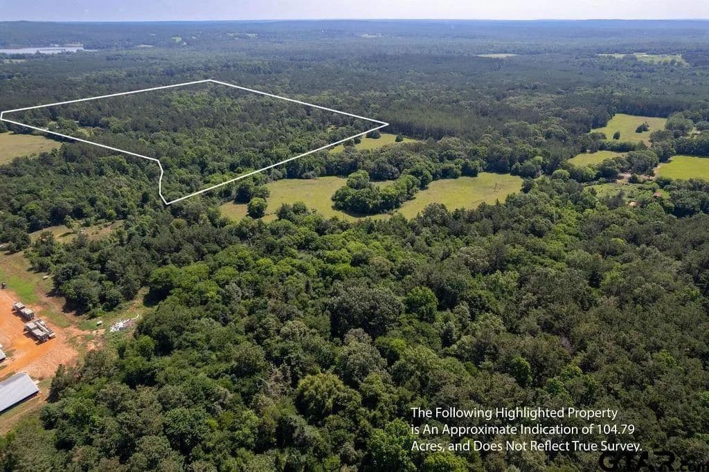 104.79 Acres of Land for Sale in Reklaw, TX - Reklaw, Texas, 75784