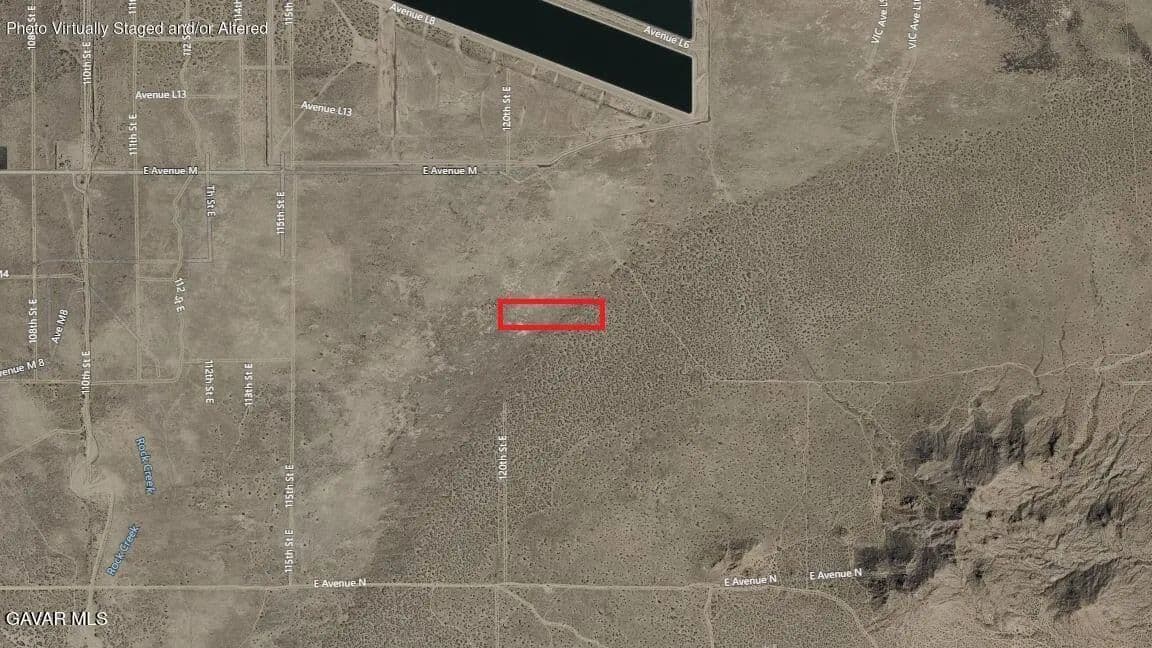 Property from 120th Street East & Avenue M6 - KW - Palmdale, California, 93591