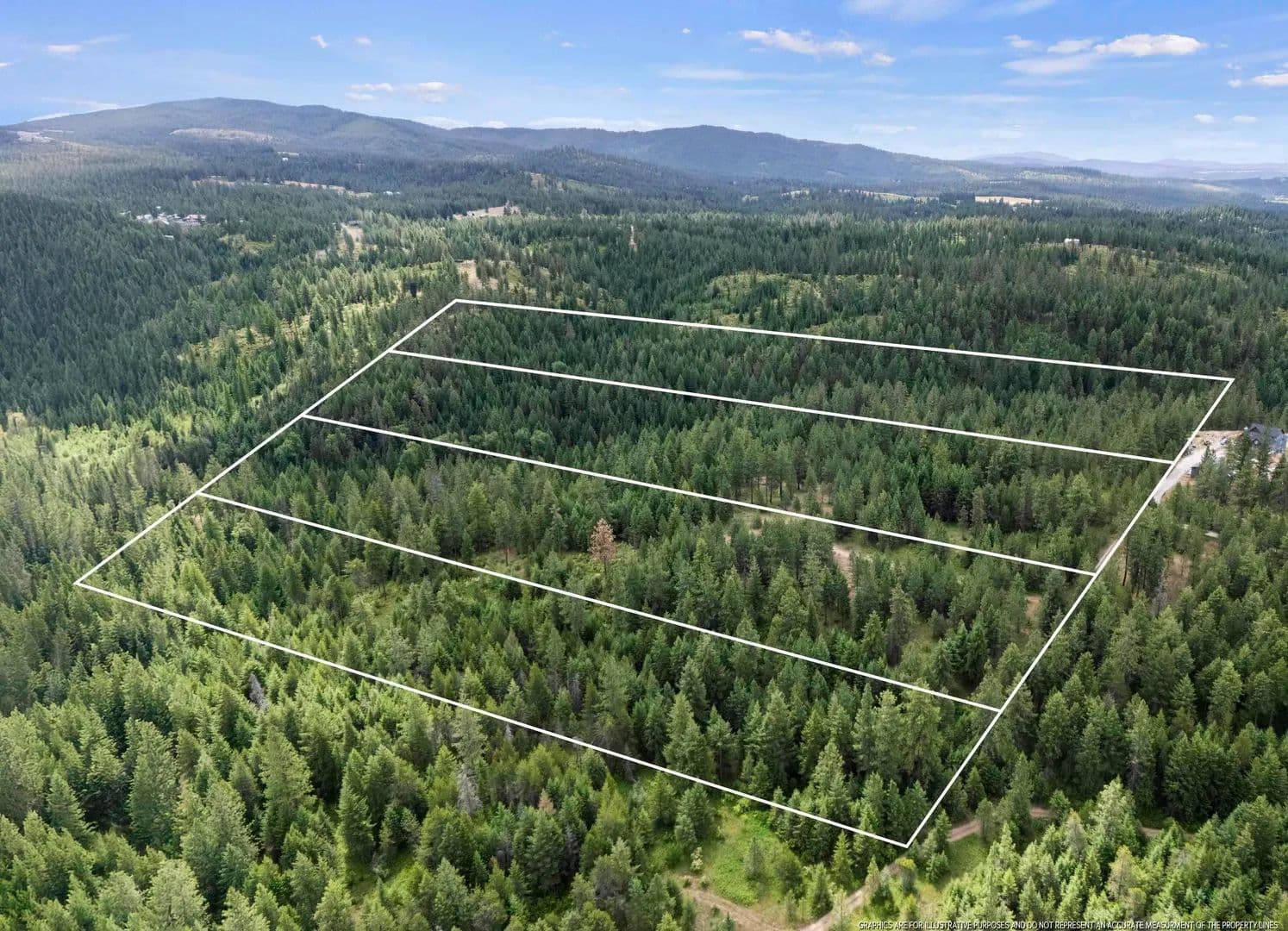 Property from XX1 E Dusty Ln - KW - Chattaroy, Washington, 99003