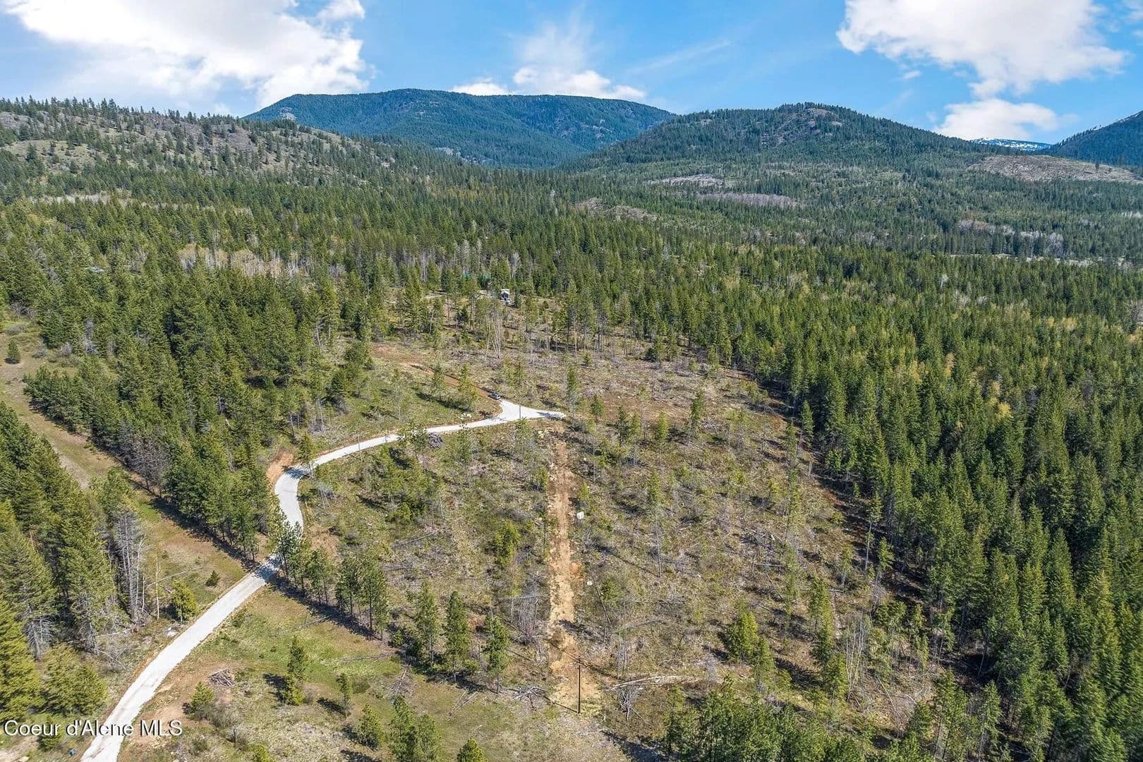 Property from Lot 4 Kelley Creek Rd - KW - Cocolalla, Idaho, 83813