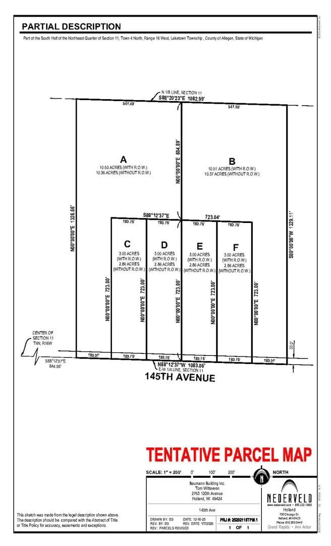 Property from VL 145th Ave. #Lot D - KW - Holland, Michigan, 49423