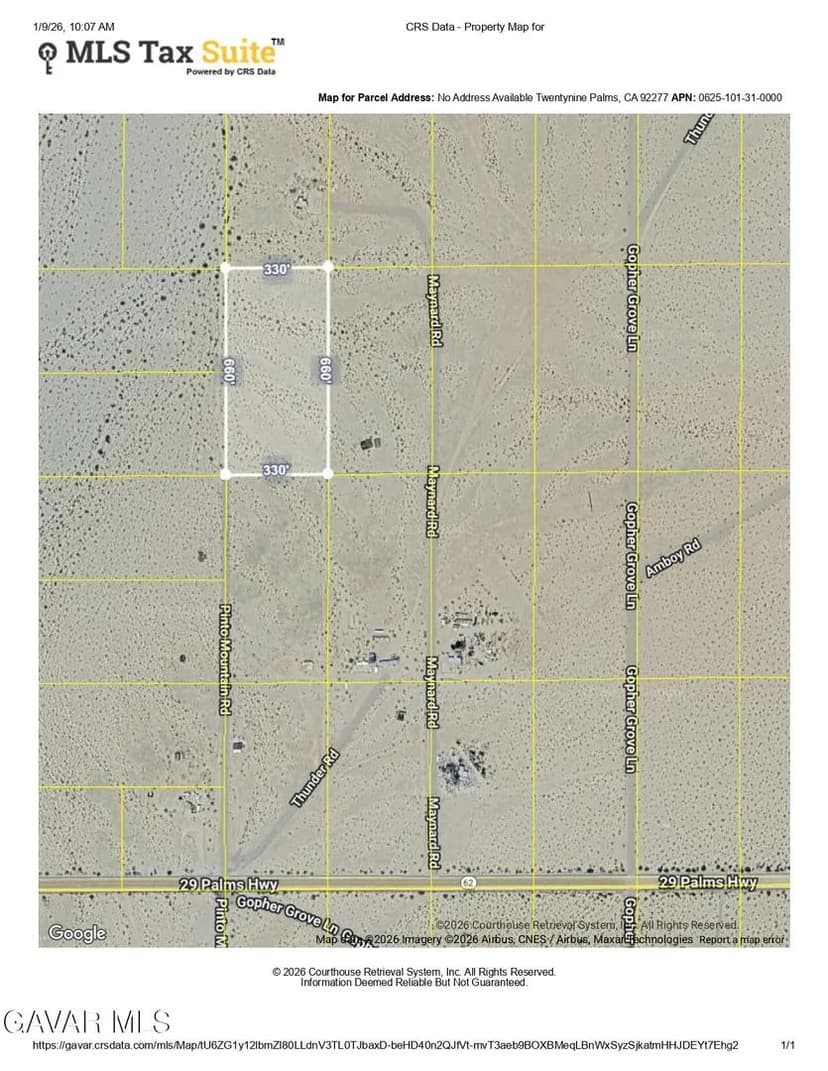 Property from Pinto Mountain Road Road - KW