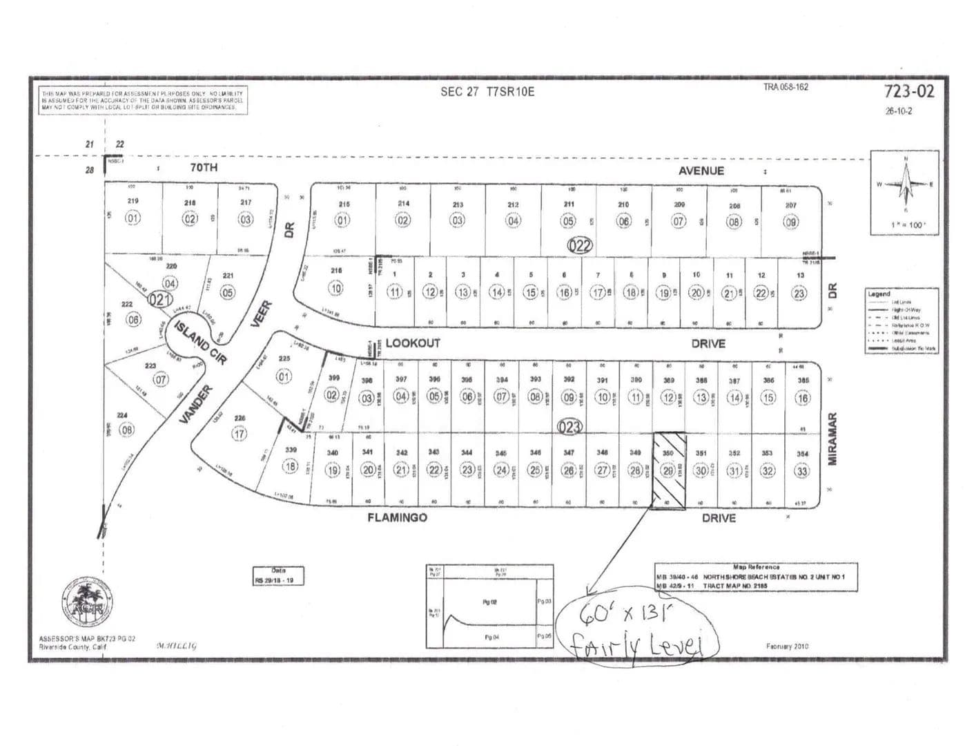 Property from Lot 350 Flamingo Drive - KW - Mecca, California, 92254