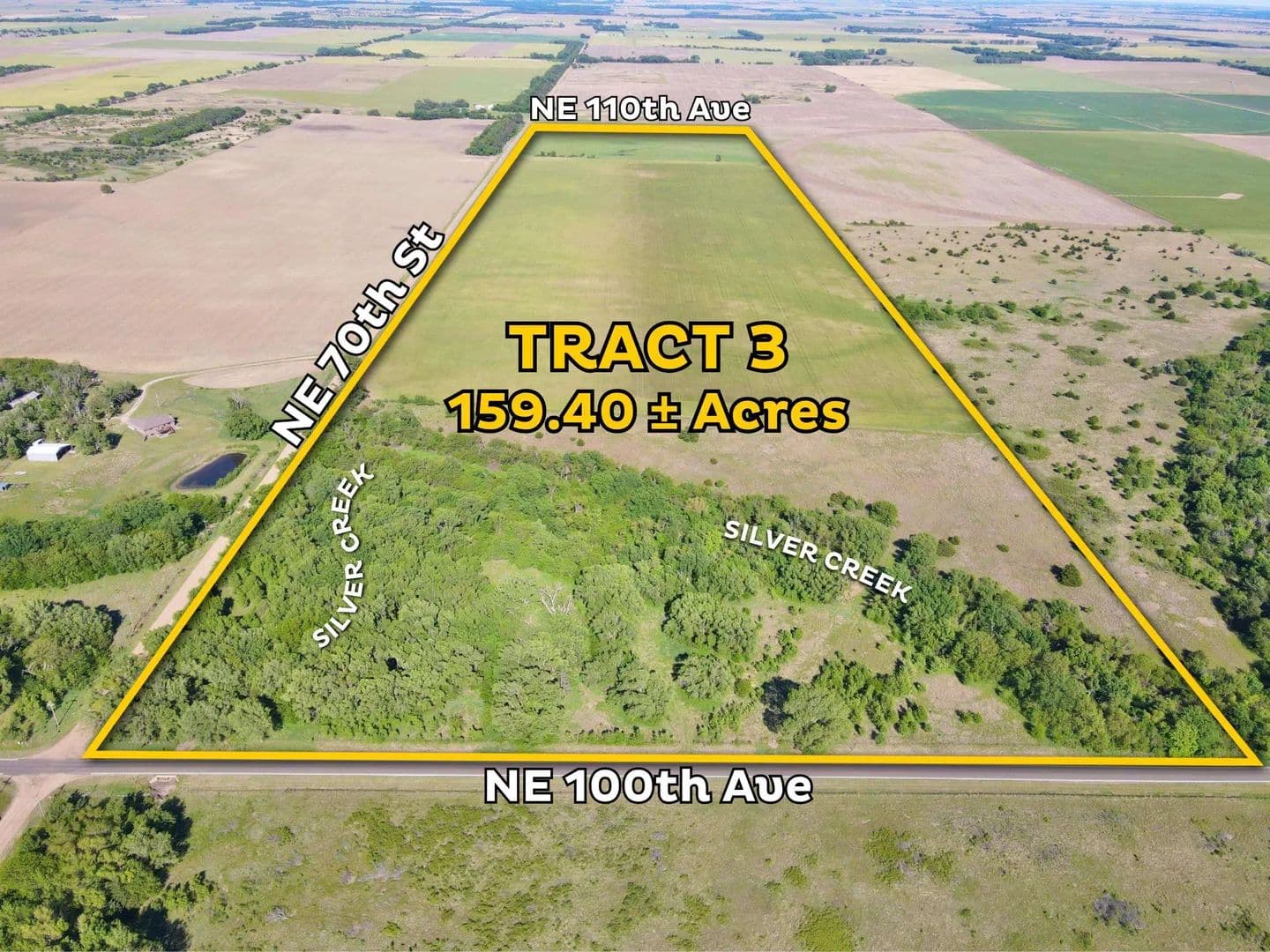 159.4 Acres of Land for Sale in Turon, KS - land for sale