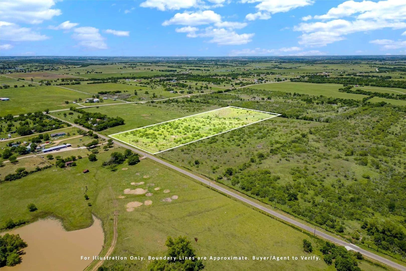 Property from 14.6 ac. TRACT 6 Tower Drive - KW - Moody, Texas, 76557