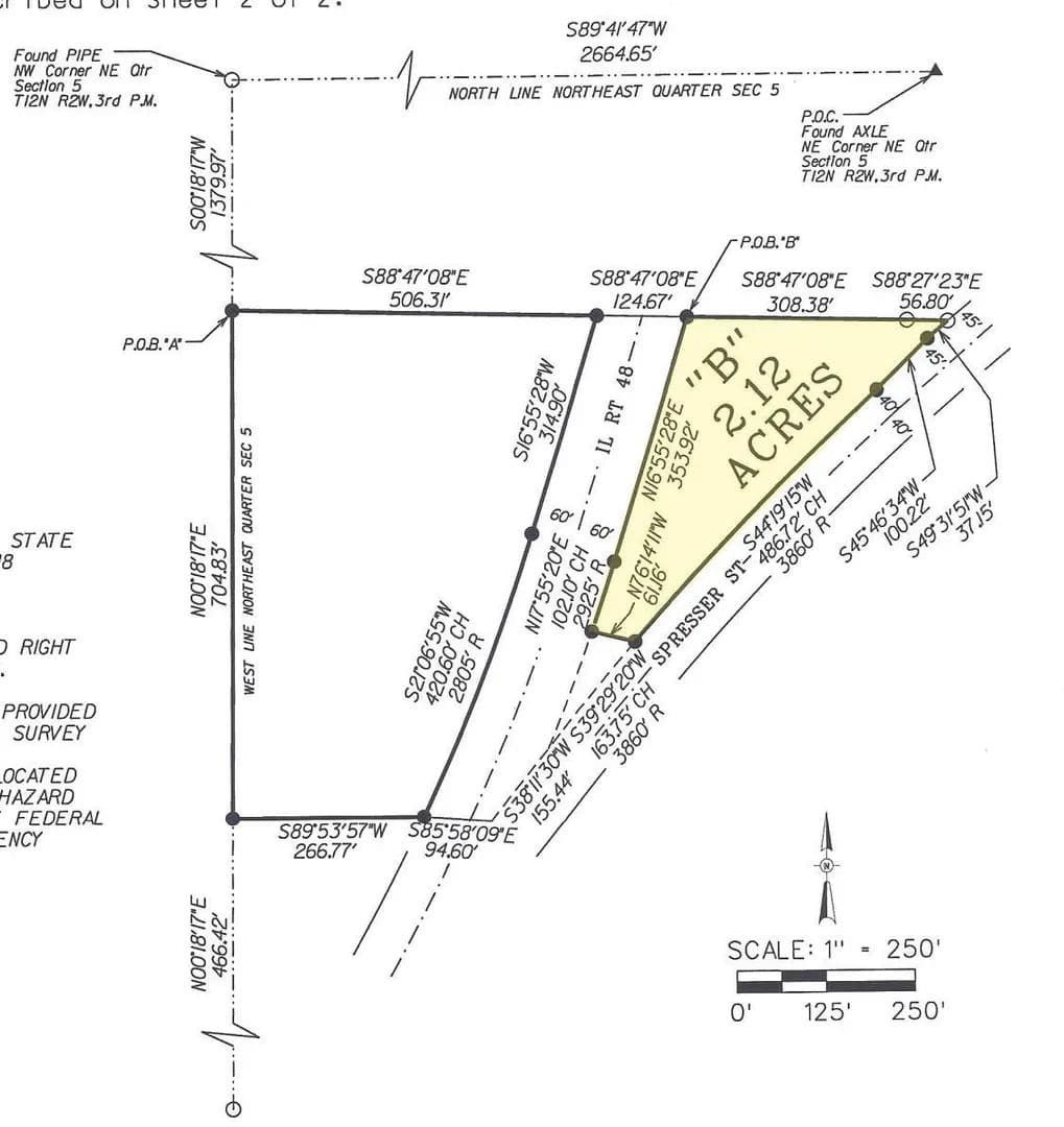 2.12 Acres of Land for Sale in Taylorville, Illinois - Taylorville, Illinois, 62568