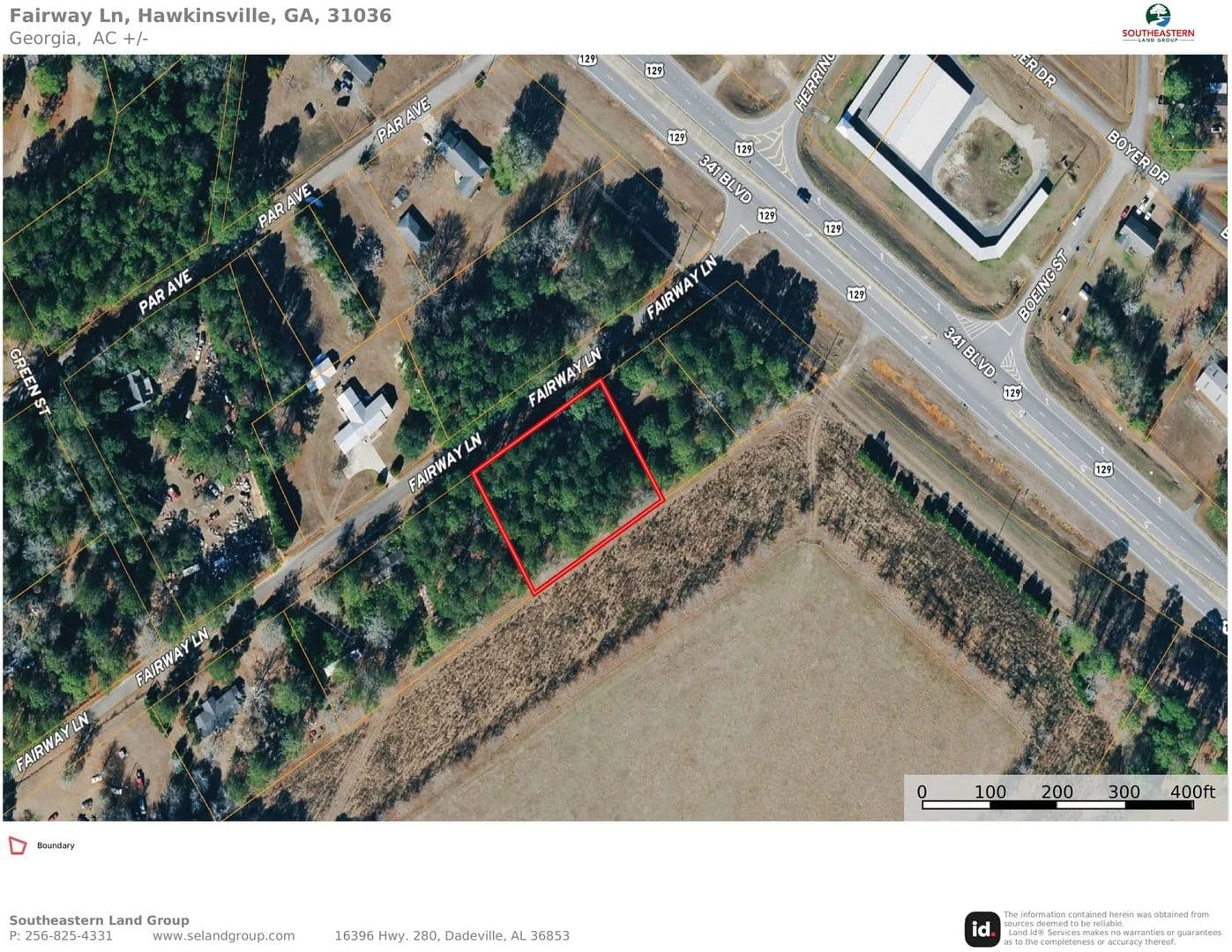 0.88 +/- Acre Residential Lot in Pulaski County, GA - Hawkinsville, Georgia, 31036