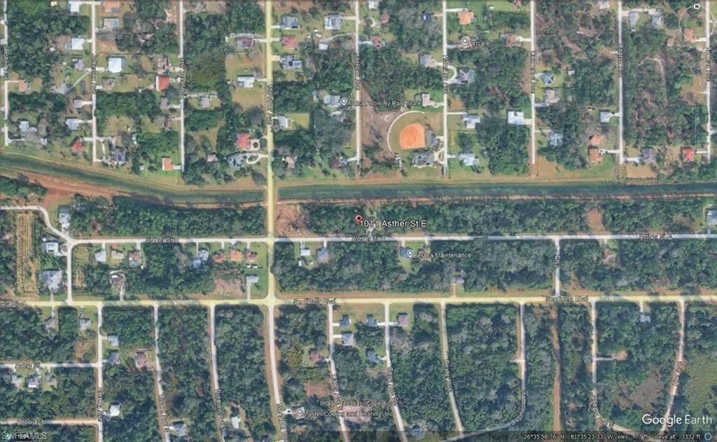 Property from 1011 Asther ST E - KW - Lehigh Acres, Florida, 33974