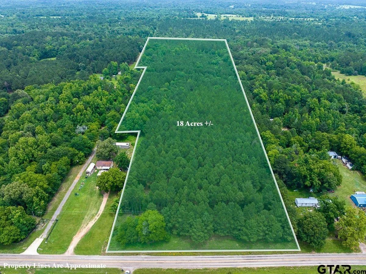 18 Acres of Land for Sale in Winona, TX - Winona, Texas, 75706