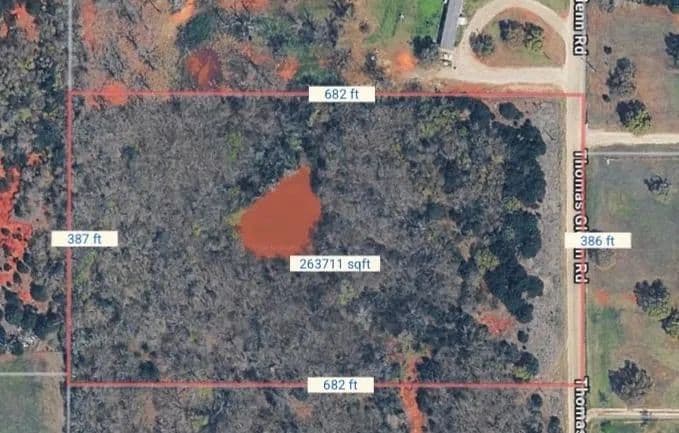 6 Acres of Land for Sale in Shawnee, Oklahoma - Shawnee, Oklahoma, 74801