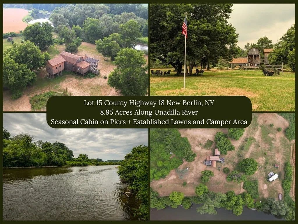 8.95 Acres of Land for Sale in New Berlin, NY - New Berlin, New York, 13411