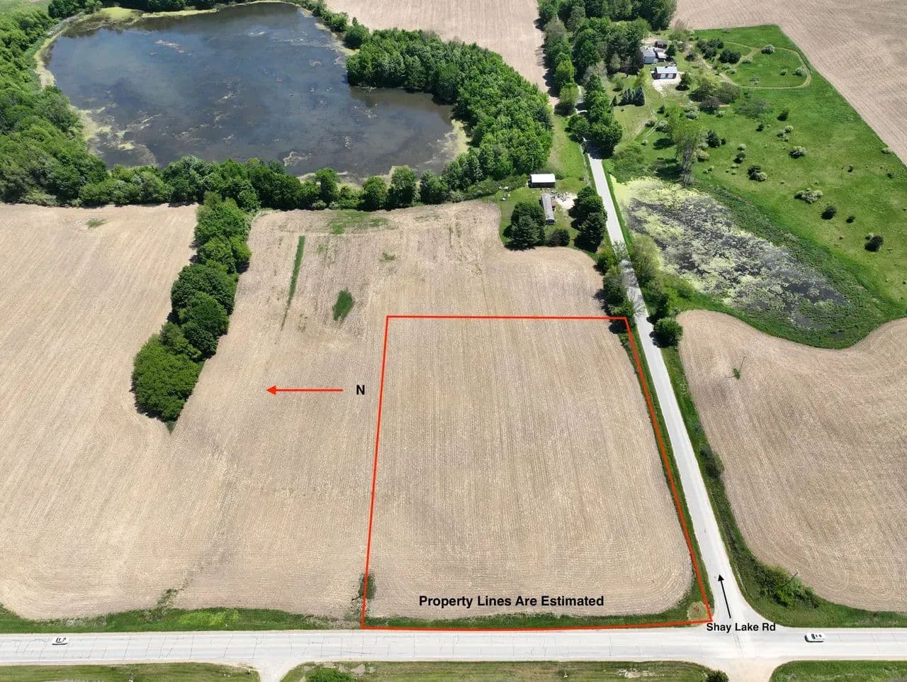 4.75 Acres Buildable Corner Lot - Kingston, Michigan, 48741