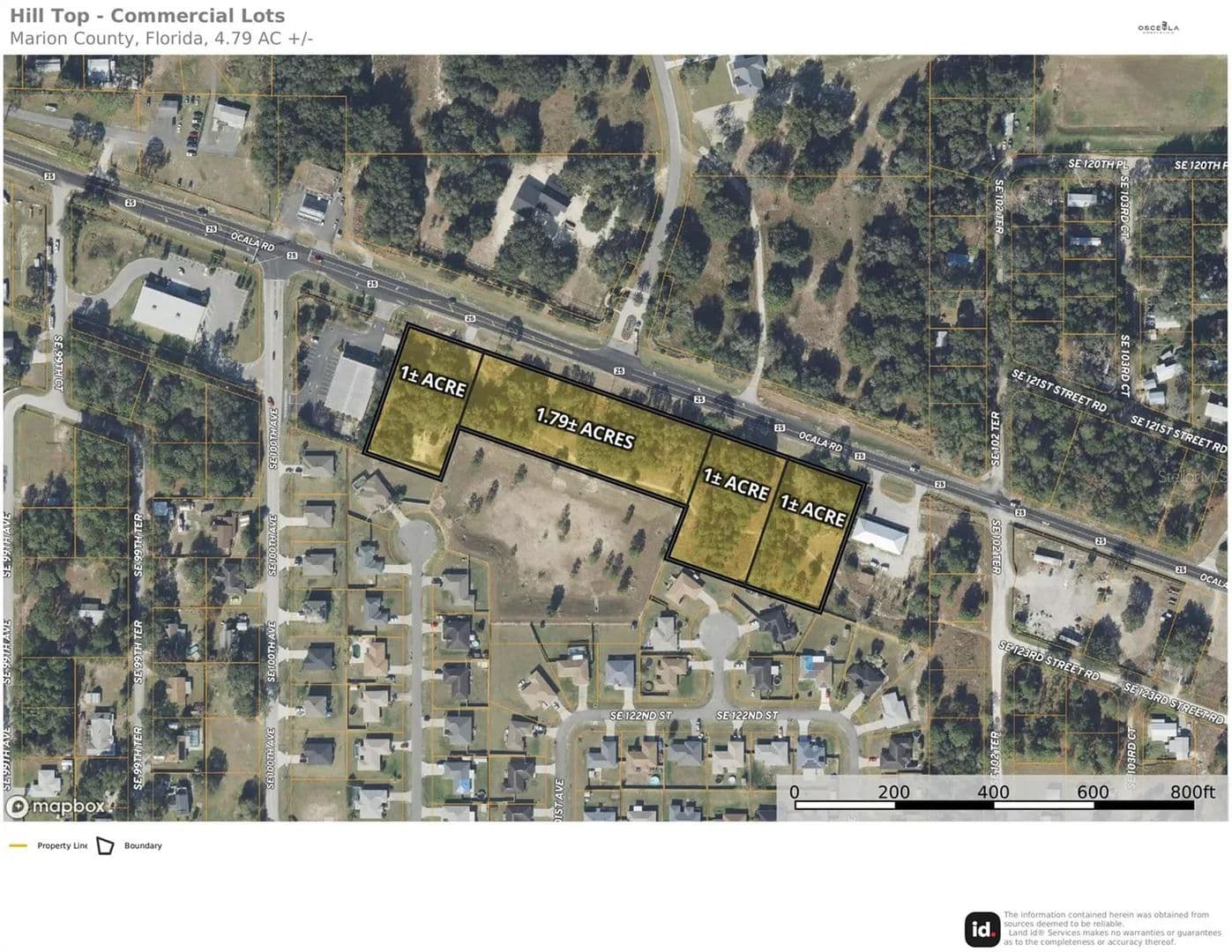 Property from TBD CR-25 - KW - Belleview, Florida, 34420