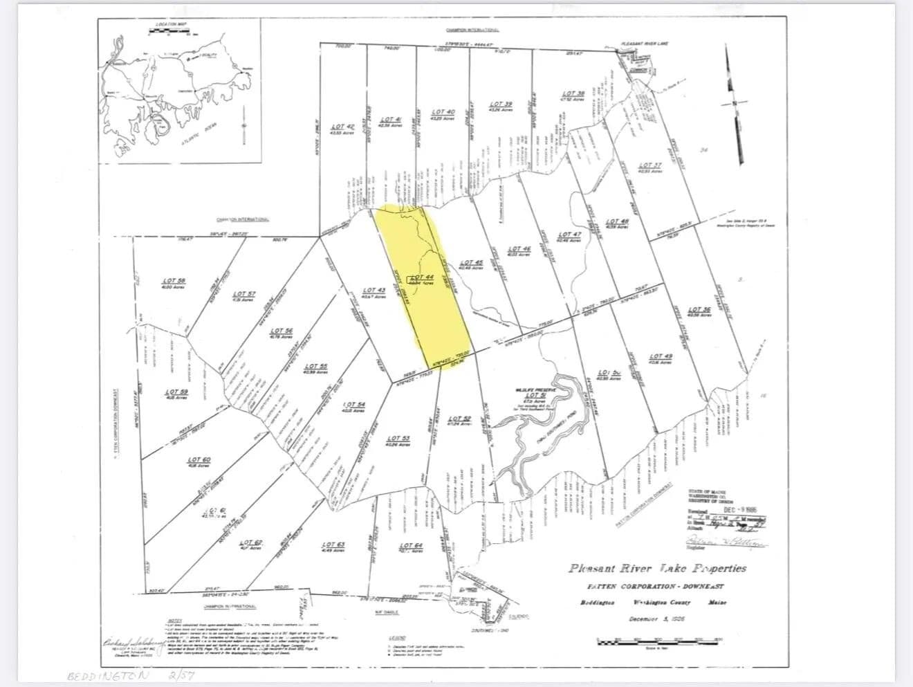 40.46 Acres of Land for Sale in Beddington, Maine - Beddington, Maine, 04622