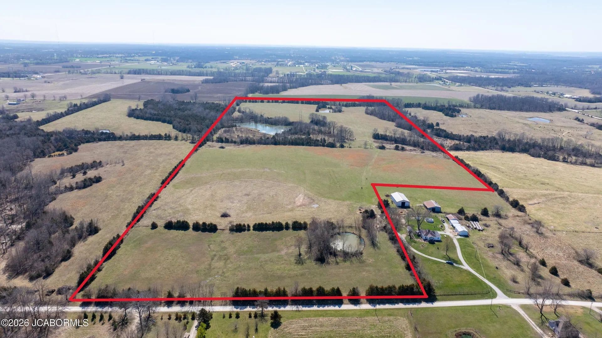 69 Acres of Land for Sale in New Bloomfield, Missouri - New Bloomfield, Missouri, 65063