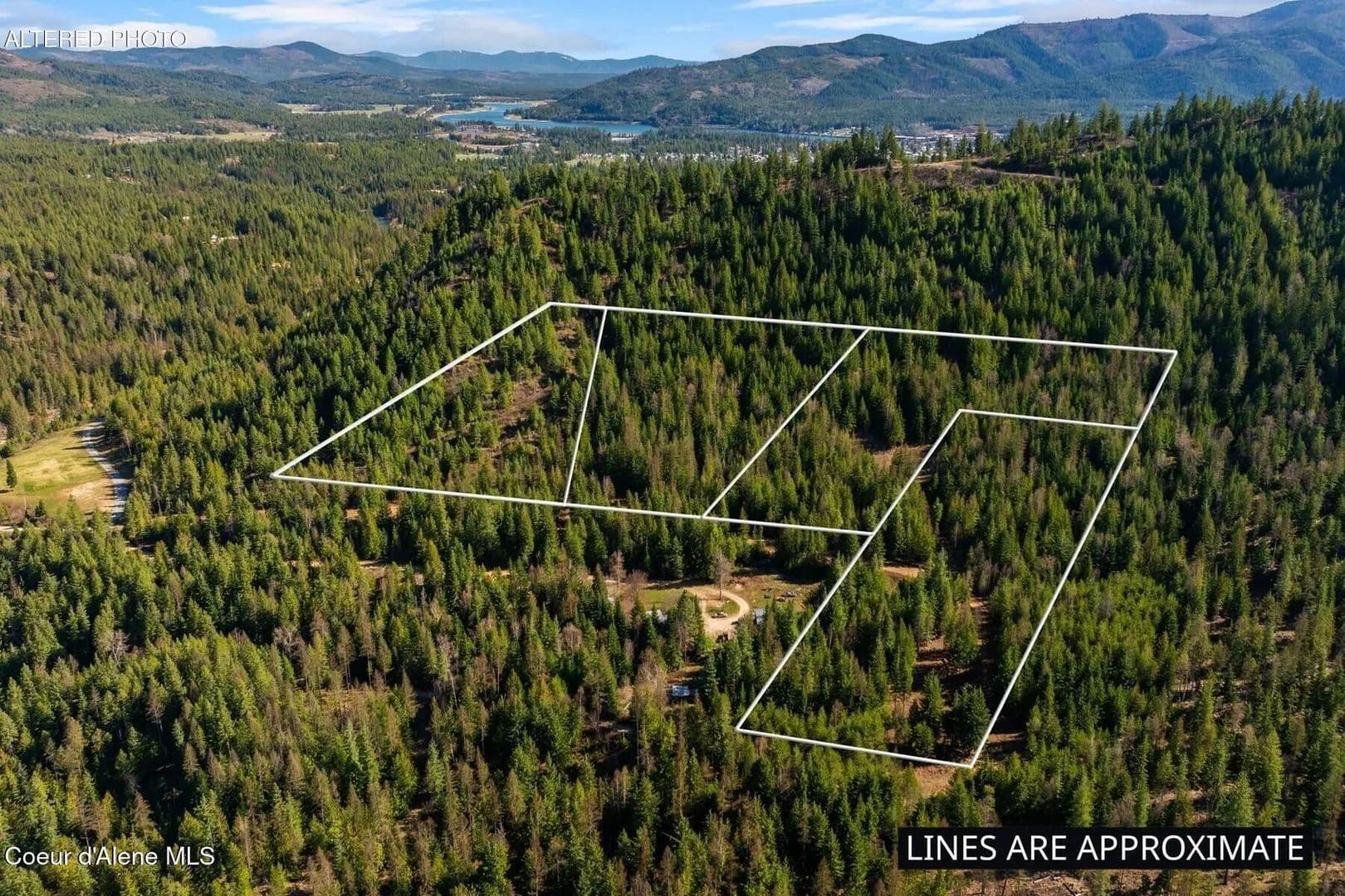 Property from Lots 1, 2, 3 & 4 Cedar Acres - KW - Priest River, Idaho, 83856