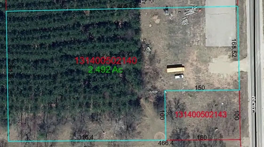 2.49 Acres of Land for Sale in Gresham, Wisconsin - Gresham, Wisconsin, 54128