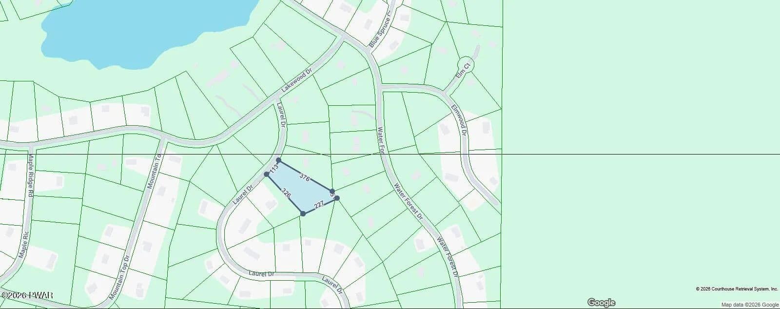 Property from lot 411 Laurel Drive Drive - KW - Milford, Pennsylvania, 18337