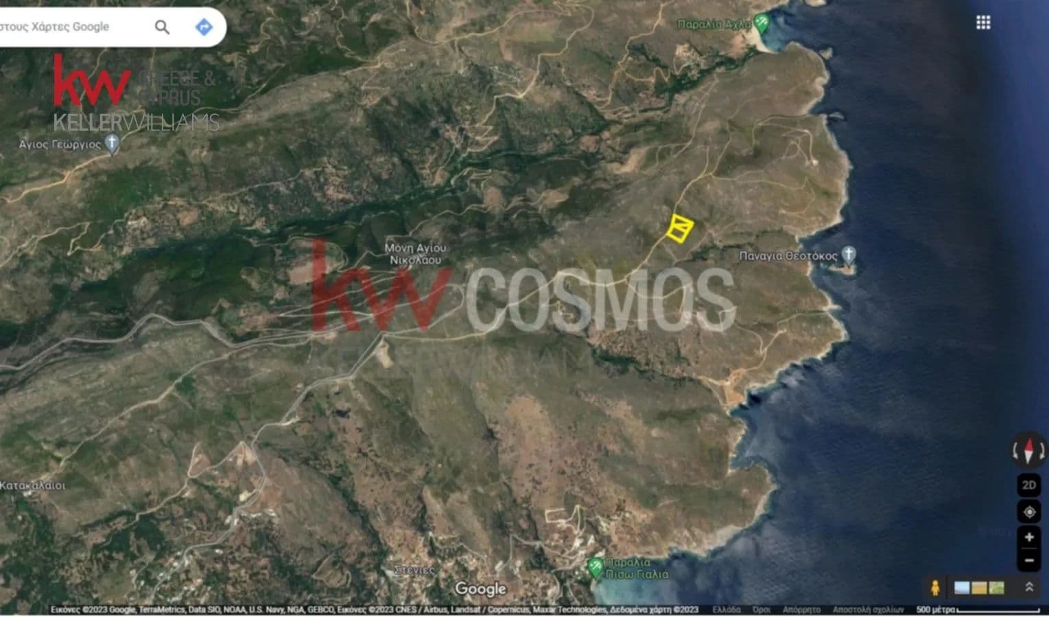 Land for Sale in Andros, Cyclades - land for sale