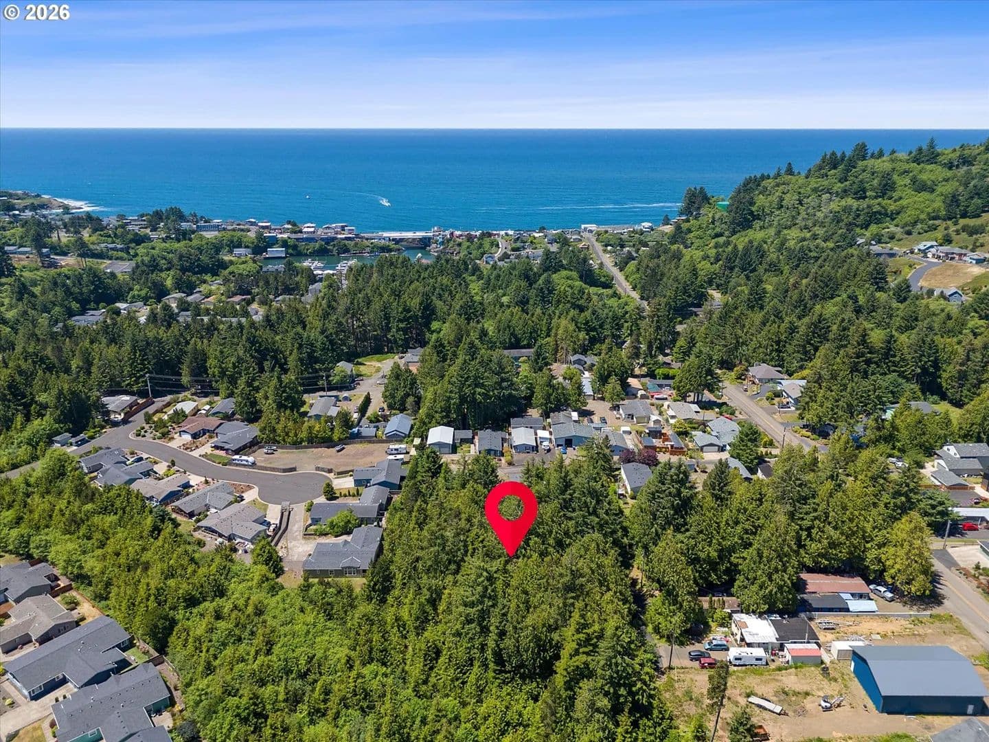 Property from 700 SE BLK Terry Pl TL1900 - KW - Depoe Bay, Oregon, 97341