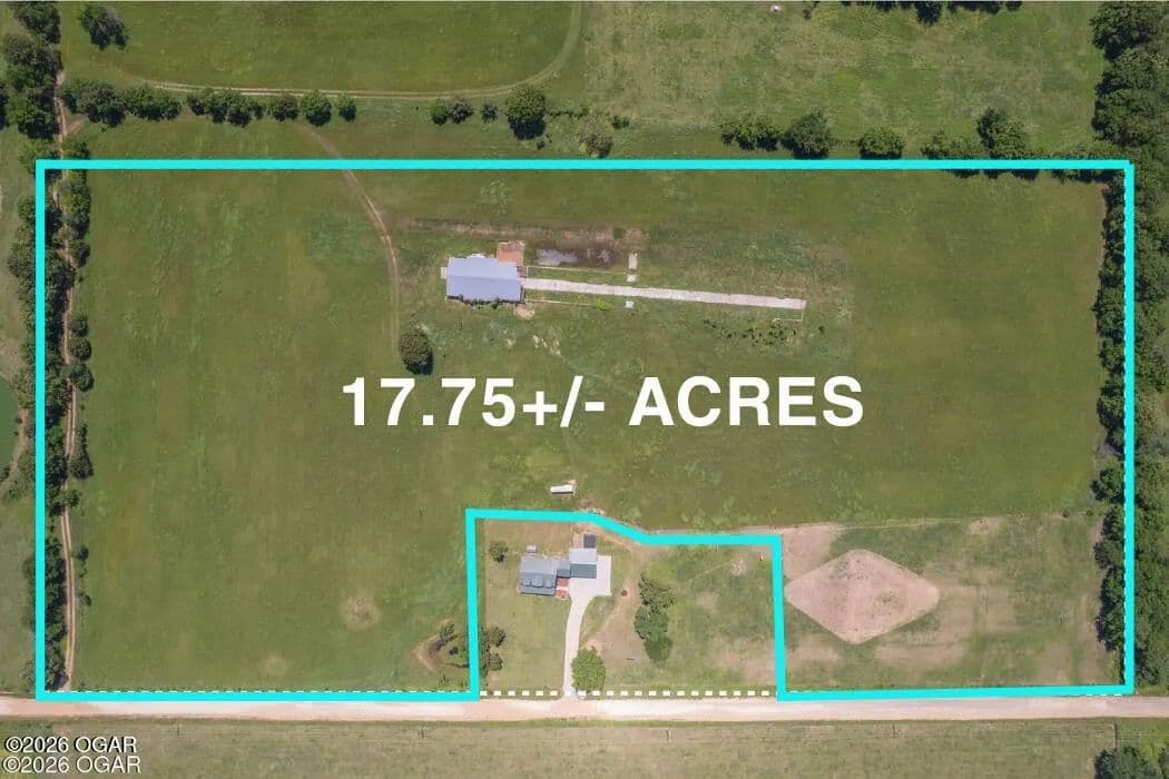 Property from 17.75+/- Acres 884 Holly Road - KW - , Missouri, 64863