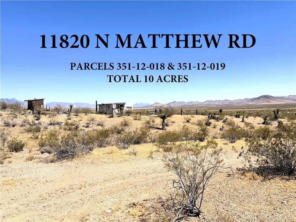 Property from 11820 N Matthew Road - KW - Dolan Springs, Arizona, 86441