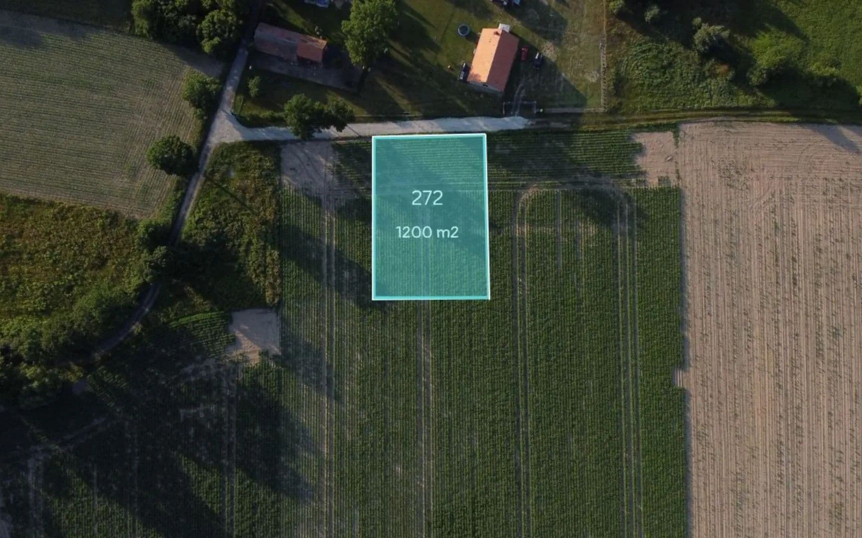 Działka bud-usługowa MN/U 1200 m² Sątok k/Bierutow - land for sale