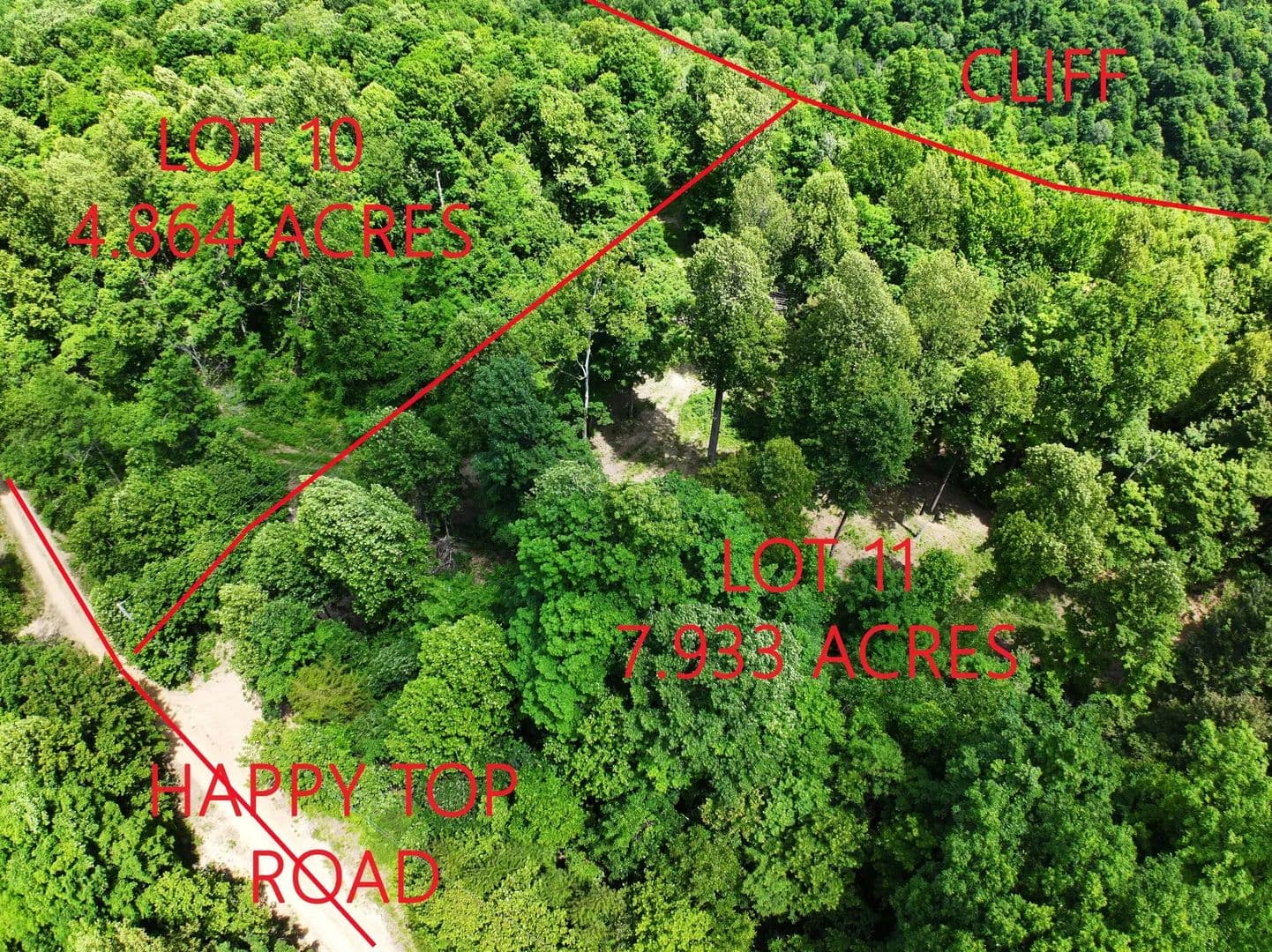 Property from Lot 11 0 Happy Top Rd Road - KW - Irvine, Kentucky, 40336