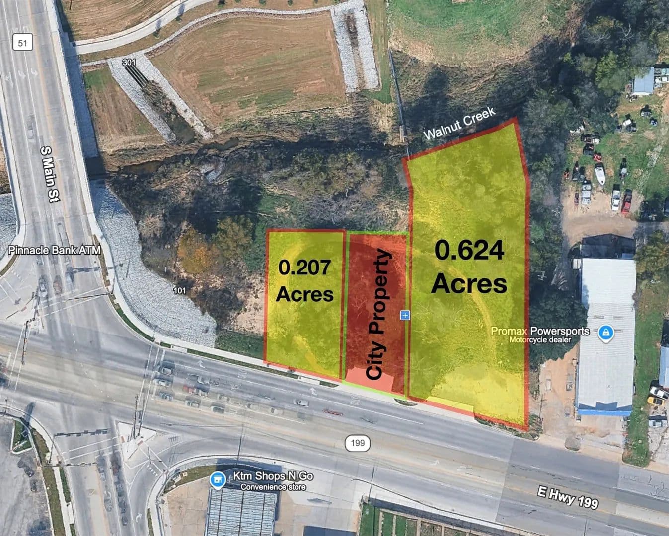 Property from 116 E Highway 199 - KW - Springtown, Texas, 76082
