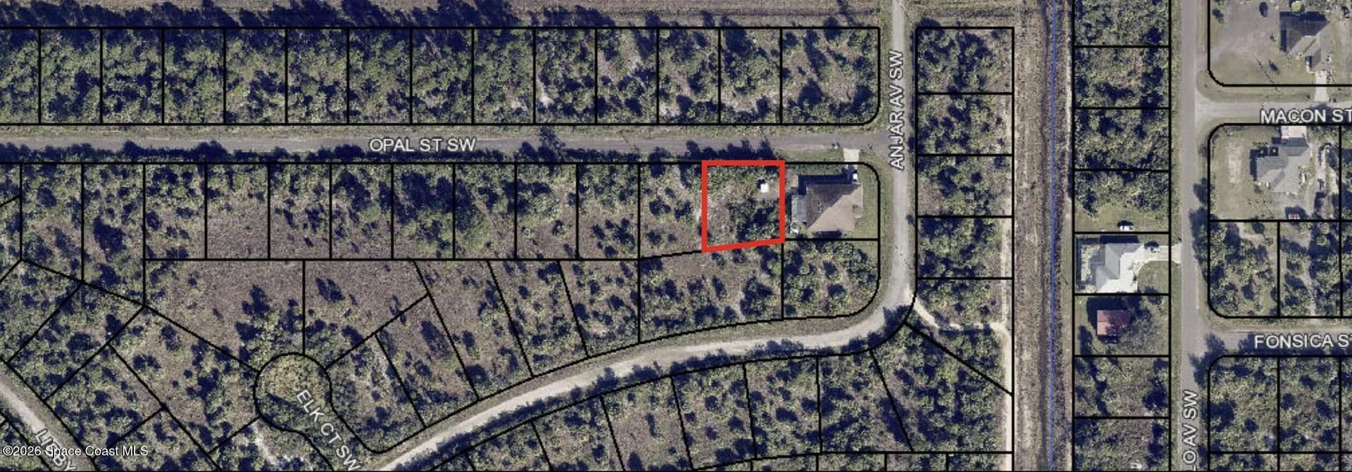 Property from 615 Opal Street SW - KW - Palm Bay, Florida, 32908