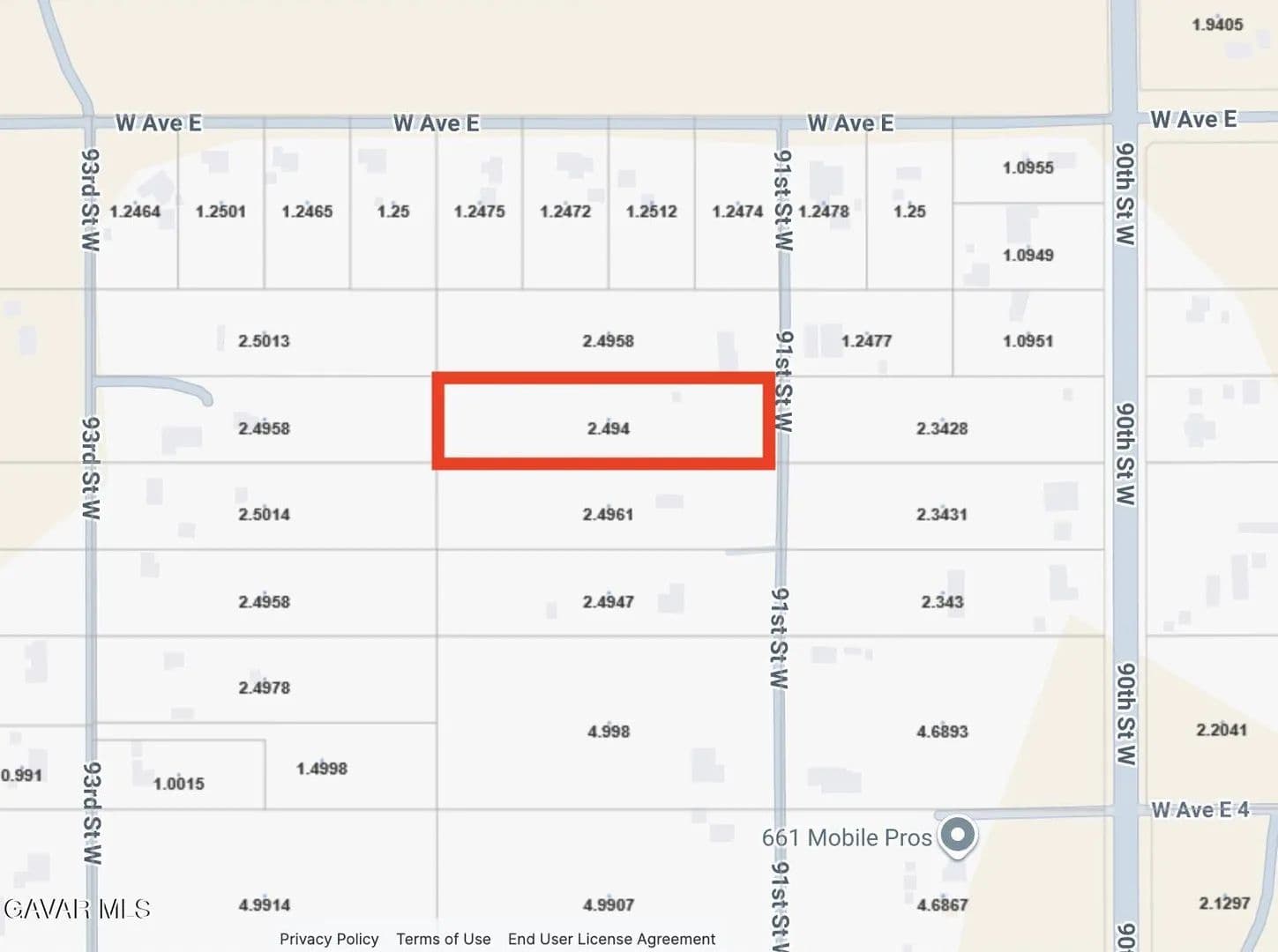 Property from 48307 W 91st Street - KW - Lancaster, California, 93536