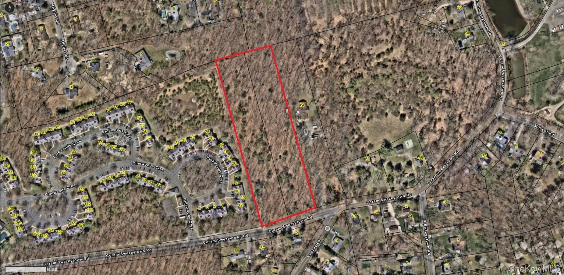 Property from VL Coram Swezeytown Road - KW - Middle Island, New York, 11953