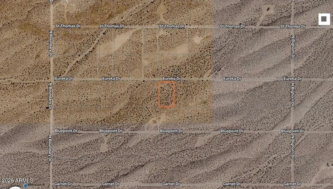 Property from TBD Eureka Drive #4928 - KW - Meadview, Arizona, 86444