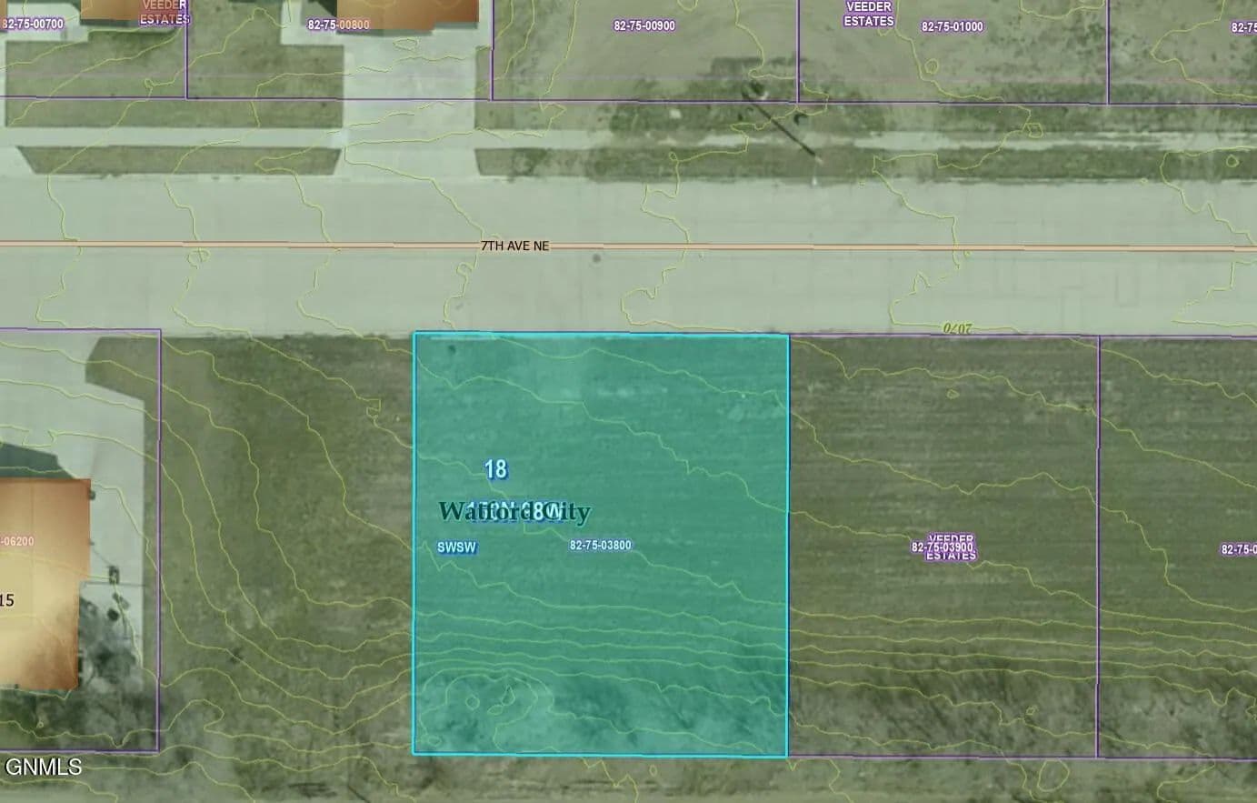 Property from Tbd 7th Avenue NE - KW - Watford City, North Dakota, 58854