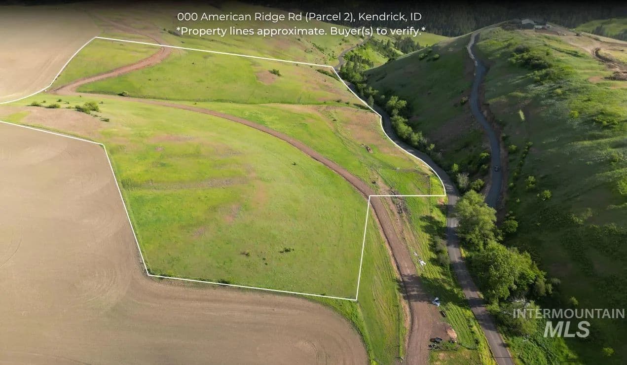 Property from 000 American Ridge Rd (Parcel 2) - KW - Kendrick, Idaho, 83537