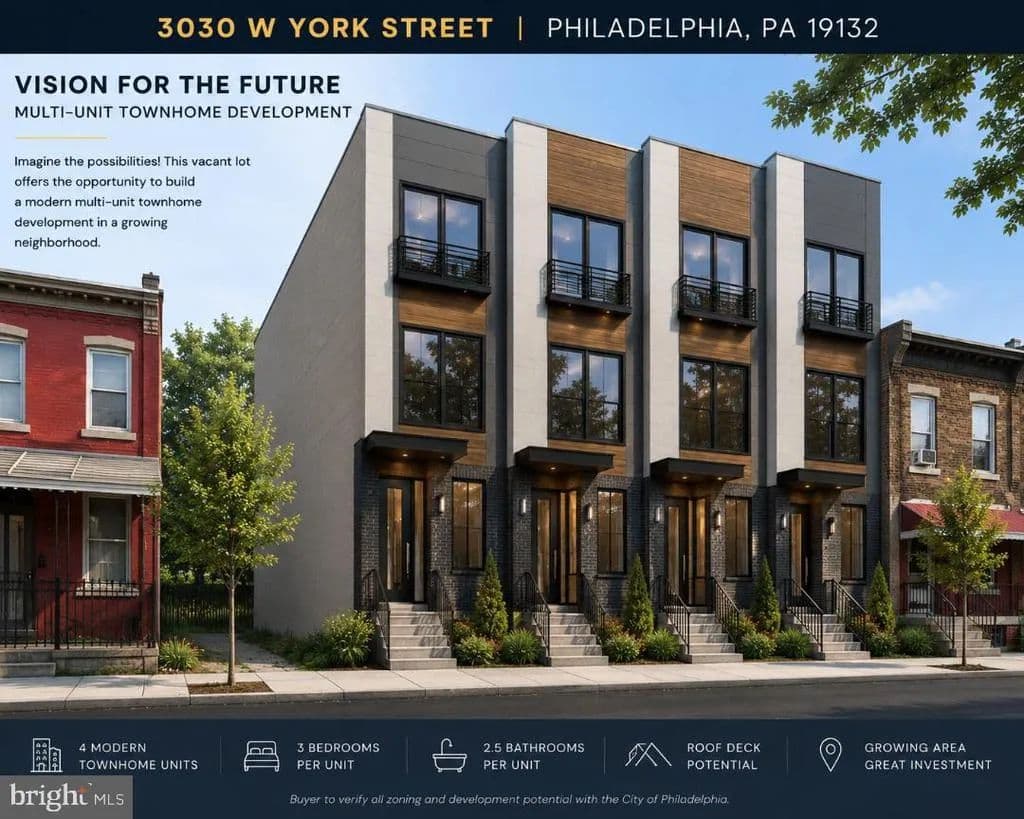 0.03 Acres of Land for Sale in Philadelphia, Pennsylvania - Philadelphia, Pennsylvania, 19132