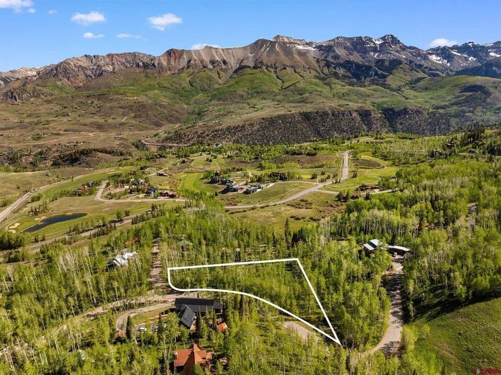 Property from TBD Wapiti 37 - KW - Telluride, Colorado, 81435