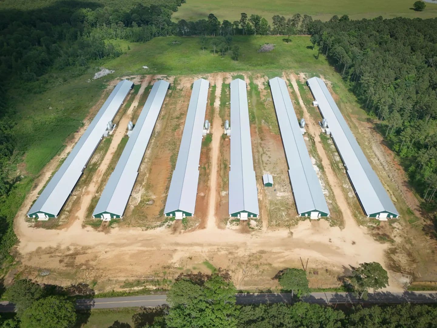 60 Acre Poultry Farm in Union County, AR - Strong, Arkansas, 71765