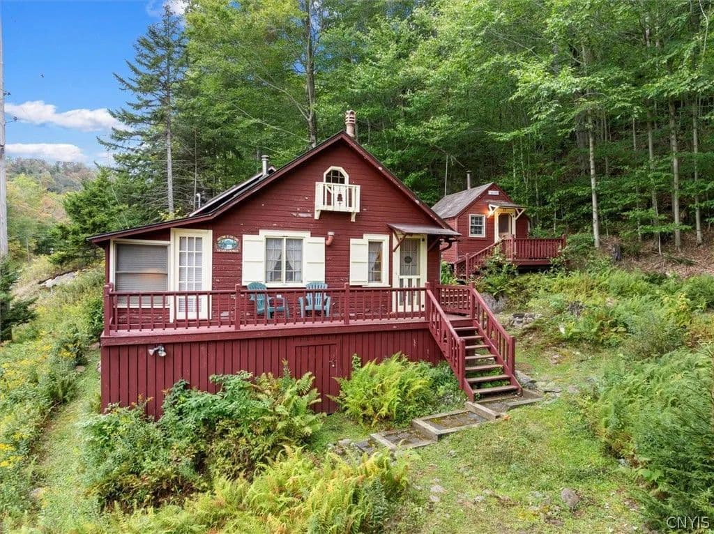 Property from 3544 State Route 28 - KW - Old Forge, New York, 13420