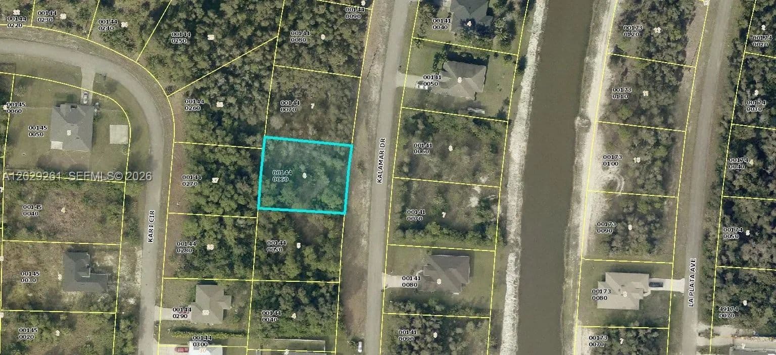 Property from 720 Kalamar Dr. - KW - Lehigh Acres, Florida, 33974