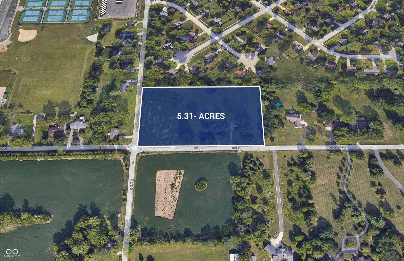 5.31 Acres of Land for Sale in Zionsville, IN - Zionsville, Indiana, 46077