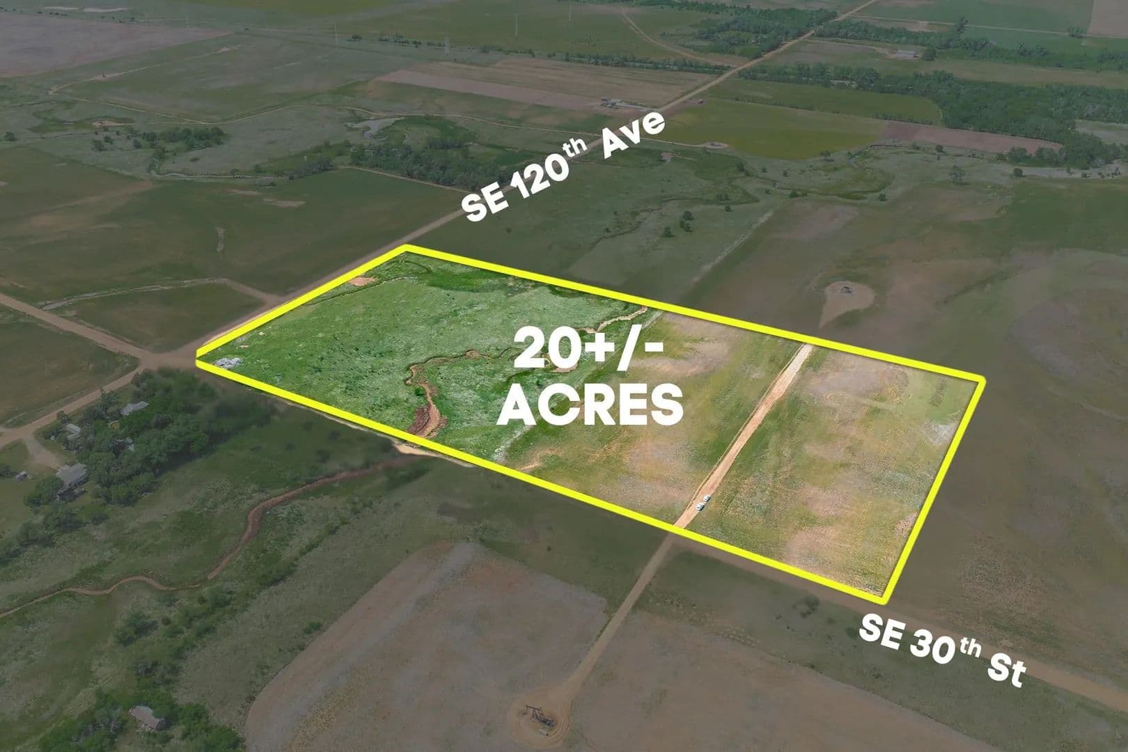 Property from 00000 SE 120th Ave #Tract 3 - KW - Murdock, Kansas, 67111